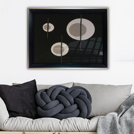 Wallity Cuadro Decorativo Enmarcado Multicolor 35 x 45 cm
